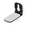 Artibetter 1pair Soundbar Wall Mount Bracket Adhesive Speaker Holder for Secure and Organized Setup Space-Saving Design Prevents Slipping Compatible with Various Audio Equipment view 2
