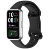 MOTONG Compatible with Huawei Band 10 Replacement Strap - Repalcement Silicone Wrist Watch Strap Compatible with Huawei Band 10/9/8(Black) view 3