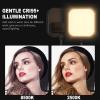 2Pack LED Video Light Kit, Hagibis 15W Photography Lighting Kit, 78" Dimmable Studio Lights with Tripod, 2500-8500K Stream Light for Video Recording, Game Streaming, Photography, Tiktok, YouTube view 3