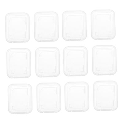 Angoily 20pcs Memory Cards Cases Card Box Storage Organizer Retro Carrying Box