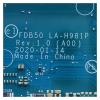 0G5X0F G5X0F Replacement for Dell Latitude 9510 Laptop Motherboard FDB50 LA-H981P System Board CPU Mainboard i5-10310U Processor 8GB RAM view 2
