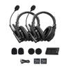 SYNCO XTALK XMax2 Wireless Intercom Headset System 2.4GHz 1640 feet 500 Meters Dual-Ear Team Communication Headset for Live Show Stage Performance Movie Shoot view 1