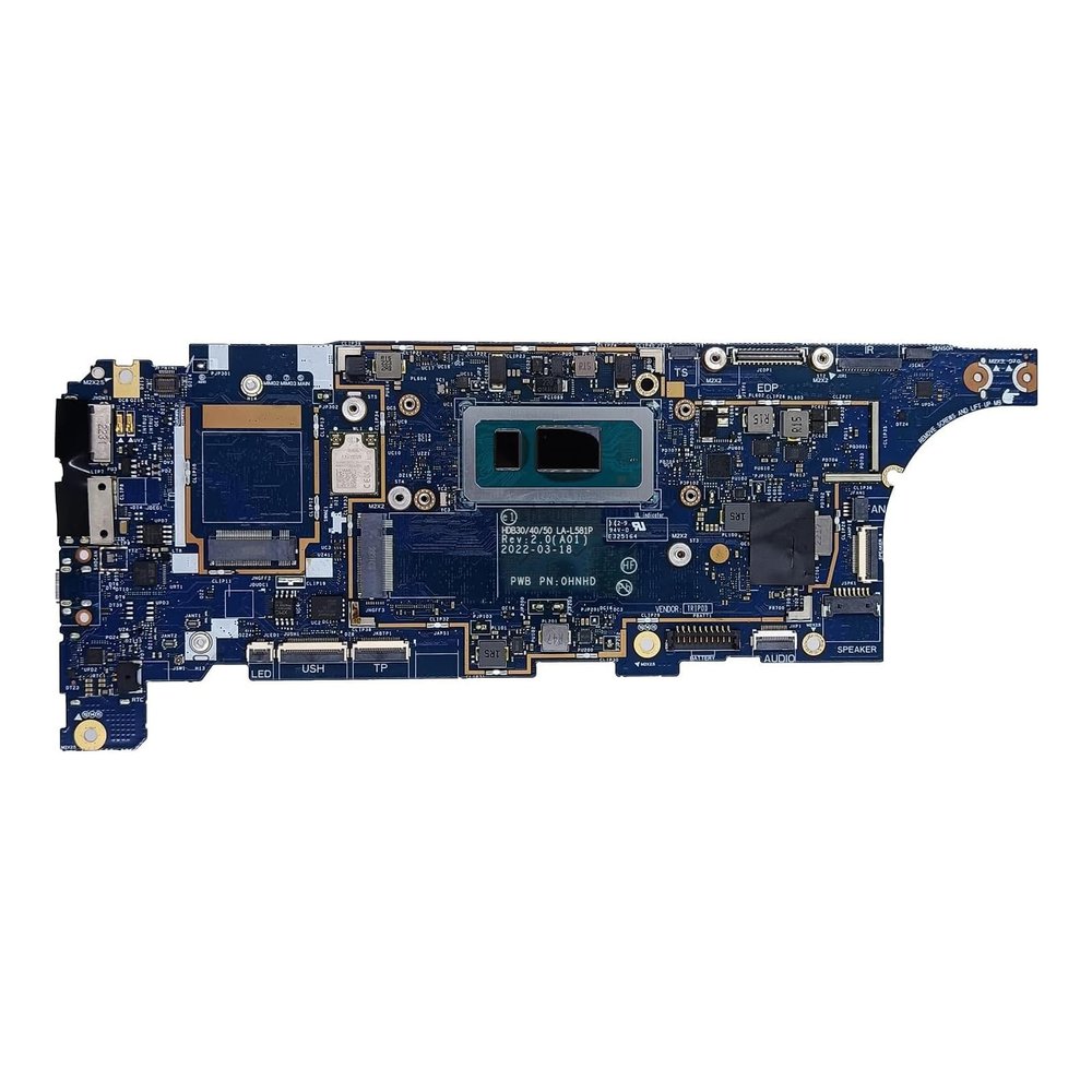 077FXN 77FXN Replacement for Dell Latitude 7430 Laptop Motherboard LA-L581P System Board CPU Mainboard i7-1255U Processor 16GB RAM