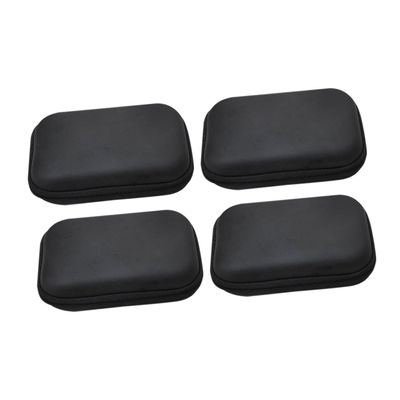 Angoily 4pcs Travel Digital Carrying Pouch Electronics Organizer Bag Zipper Ring Cable Management Bag No Odor
