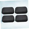 Angoily 4pcs Travel Digital Carrying Pouch Electronics Organizer Bag Zipper Ring Cable Management Bag No Odor view 3
