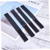 Angoily 10pcs Black Hook and Loop Cable Straps Reusable Fastening Ties for Organizing Cords Strong Adhesive for Electronics and Home Use view 2