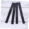 Angoily 10pcs Black Hook and Loop Cable Straps Reusable Fastening Ties for Organizing Cords Strong Adhesive for Electronics and Home Use view 4