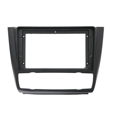 KITQLPG 9 INCH Car Audio Big Screen Fascia Frame Adapter Compatible with 1 Series 2008-2012 DVD Player Fitting Panel Frame Kit(White)