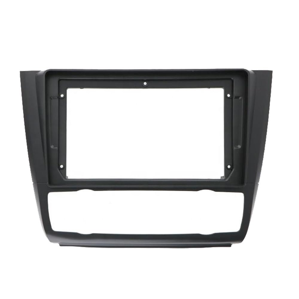 KITQLPG 9 INCH Car Audio Big Screen Fascia Frame Adapter Compatible with 1 Series 2008-2012 DVD Player Fitting Panel Frame Kit(White)