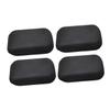 Angoily 4pcs Usb Travel Cord Organizer Bag for Earphones Cables Chargers Pu Case view 1