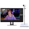 White Webcam Stand Holder Compatible with OBSBOT Meet 2/Meet SE and Insta360 Link 2C White Webcams view 2
