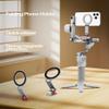 Lycuiw Cold Shoe Mount Adapter for DJI RS4 Mini,Magnetic Cold Shoe Bracket Phone Holder Support for Android Phone for iPhone 16 15 14 (Arca Cold Shoe) view 3