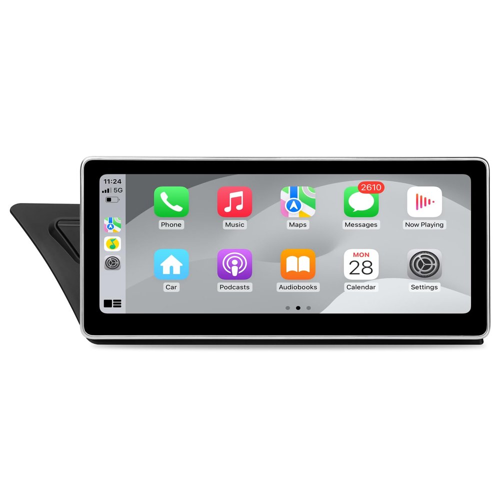 10.25 inch Touch Screen for Audi A4 A5 S4 S5 RS4 RS5 Concert/Symphony (2009-2016) Built in Android Auto CarPlay Bluetooth Upgrade Factory Car Radio Retain Original Stereo Amplifier System
