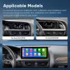 10.25 inch Touch Screen for Audi A4 A5 S4 S5 RS4 RS5 Concert/Symphony (2009-2016) Built in Android Auto CarPlay Bluetooth Upgrade Factory Car Radio Retain Original Stereo Amplifier System view 2
