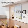 MOUNTUP Outdoor TV Mount Weatherproof for Most 42-75 Inch TVs, Fits for Gazebo and Patio, 37.9" Long Arm Wall Mount Full Motion with Tilt & Swivel, Max VESA 600x400mm and Up to 99 LBS MU0047-L-OD view 2