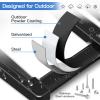 MOUNTUP Outdoor TV Mount Weatherproof for Most 42-75 Inch TVs, Fits for Gazebo and Patio, 37.9" Long Arm Wall Mount Full Motion with Tilt & Swivel, Max VESA 600x400mm and Up to 99 LBS MU0047-L-OD view 3