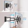 MOUNTUP Outdoor TV Mount Weatherproof for Most 42-75 Inch TVs, Fits for Gazebo and Patio, 37.9" Long Arm Wall Mount Full Motion with Tilt & Swivel, Max VESA 600x400mm and Up to 99 LBS MU0047-L-OD view 4