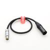 DRRI 24 V Fischer 3-pin Female to XLR 3pin Male Power Cable for Phantom Flex 4K view 1