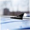 SOLUSTRE Auto Shark Fin Antenna Car Roof Accessory Solar Tail Lights Led Flashing Shark Warning view 4