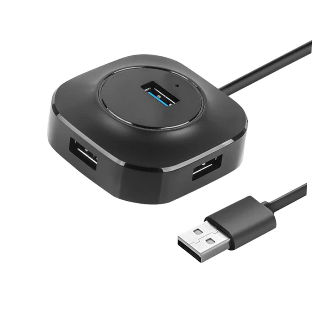 ARTIBETTER Hub Port Splitter for and Tablet High Speed Data Transfer Compact Silver Design Versatile Expansion for Multiple Devices