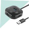 ARTIBETTER Hub Port Splitter for and Tablet High Speed Data Transfer Compact Silver Design Versatile Expansion for Multiple Devices view 4