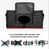 DecorLovee American Flag Outdoor TV Cover 36 to 39 Inches Weatherproof & Waterproof, Red Stripe Blue Star Flag Outdoor TV Enclosure with Remote Control Pocket, TV Screen Protectors for Outside TV view 4