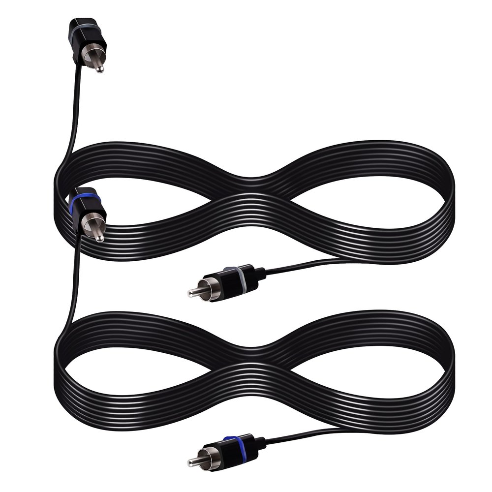 XTPTFABS 2Pcs Satellite Speaker Cable (Grey & Blue) Compatible with Vizio V51 M51 SB3651 SB36514 SB4051 SB4251, Length: 24.4 Feet (Blue + Gray)