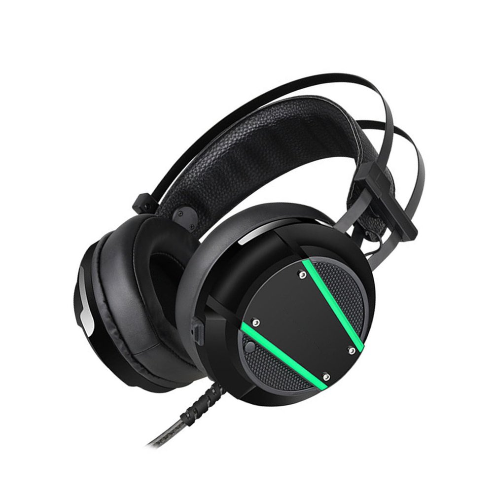 jiingekk Gaming Headsets With Clearly Sound Full Directional Pickup Microphone LED Light For Most Devices With 3.5mm Plugs