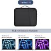 13 Inch Laptop Carrying Sleeve for 2025 Apple MacBook Air 13 Inch Laptop with M4 chip A3240, MacBook Air 13.6" M3 A3113 2024 / M2 A2681 2022 Protective Bag Case with Handle Pocket - Black view 3