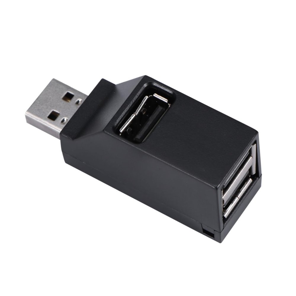 Angoily USB Hub USB Splitter Mini Hub Adapter Hot Plug Low Laptop Compatible No Indicator Light
