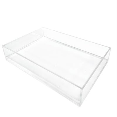 5MM/0.2IN Thickness Display Box, Acrylic Shallow Water Tank Transparent Water Tank, Underwater Shooting Props Food and Cosmetics Shooting Tray(30x30x30cm/11.8x11.8x11.8in)