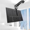 LIUZQWAED Motorized Ceiling TV Mount - 0-85 Flip Down Motorised TV Bracket, Electric TV Ceiling Mount with Remote Control and Switch Control, Motorised TV Lift Fits 32-70/50-90 Inch TVs(32-70in tv) view 1