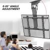 LIUZQWAED Motorized Ceiling TV Mount - 0-85 Flip Down Motorised TV Bracket, Electric TV Ceiling Mount with Remote Control and Switch Control, Motorised TV Lift Fits 32-70/50-90 Inch TVs(32-70in tv) view 3
