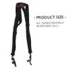 Uonlytech Binocular Shoulder Strap Outdoor Binocular Harness Quick-adjusters Strength Rubber and Metal for Birding view 2