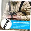 Uonlytech Binocular Shoulder Strap Outdoor Binocular Harness Quick-adjusters Strength Rubber and Metal for Birding view 4