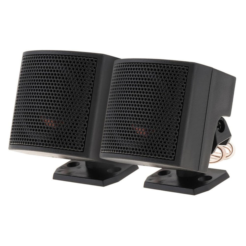 JECOMPRIS 2pcs Car Audio Tweeter Speakers Compact High-end Loudspeakers for Enhanced Sound Quality Vehicle Audio Systems