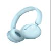1MORE HQ20 Wireless On-Ear Headphones with Microphone, 85dB Safe Volume, 65H Playtime, Lightweight Foldable Bluetooth Headphones for School/Travel, Android and iOS Compatible, Blue view 1