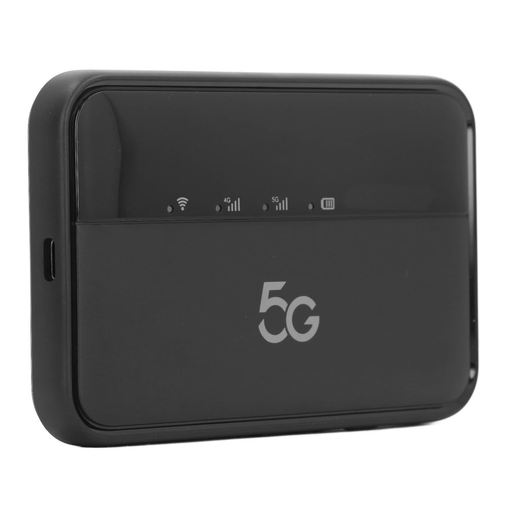 5G Mobile Hotspot Portable High Speed 2.77Gbps WiFi 6 IP54 Rugged 16 Devices 5G Router Support for Travel