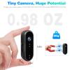 1080P Mini WIFI Action Camera, 128G Thumb Portable Body Cam Wearable Video Recorder With Motion detection Camcorder, Helmet Mount, Magnetic Sport DV for Cycling, Diving, Travel, and Outdoor Adventures view 2