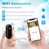 1080P Mini WIFI Action Camera, 128G Thumb Portable Body Cam Wearable Video Recorder With Motion detection Camcorder, Helmet Mount, Magnetic Sport DV for Cycling, Diving, Travel, and Outdoor Adventures view 3