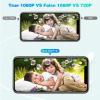 1080P Mini WIFI Action Camera, 128G Thumb Portable Body Cam Wearable Video Recorder With Motion detection Camcorder, Helmet Mount, Magnetic Sport DV for Cycling, Diving, Travel, and Outdoor Adventures view 4