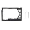 Aluminum Alloy Camera Cage, A7C Vertical Cage with Cold Shoe Mount, Easy Disassembly, Threaded Holes, Arca Style Track, for A7C Camera view 1