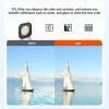 ND8 ND16 ND32 Filters Set, Action Camera Neutral Density Filter with Built in Rubber Loop, Aluminum Alloy and Optical Glass for Underwater, Rainy view 3