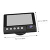 CIYODO Touch Screen Car Dash Cam with Front and Rear High Definition Motion Night Loop Recording and Automatic Balance Function for Safe Driving view 4