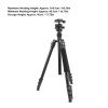 64.76in Camera Tripod, Camcorders Video Tripod Stand, Adjustable Height, 360 Degree Ball Head, 35 Lbs Loads, Phone Tripod for Travel Outdoor Photography view 3