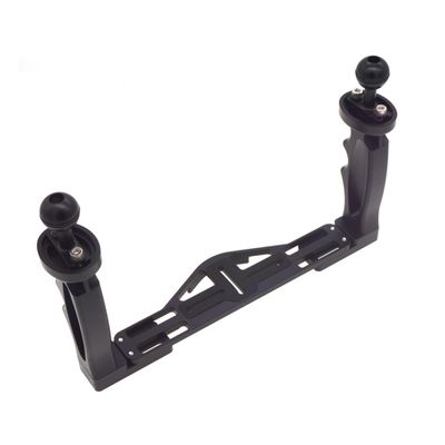 DOITOOL Aluminum Alloy Diving Camera Stand for Underwater Housing Holder Stabilizer Rig Camera Tray Mount Handle Dive Case Compatible