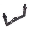 DOITOOL Aluminum Alloy Diving Camera Stand for Underwater Housing Holder Stabilizer Rig Camera Tray Mount Handle Dive Case Compatible view 1