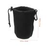 balacoo 3pcs Camera Lens Case Neoprene Lens Storage Bag Drawstring Closure Lightweight and Portable Pouch for view 2