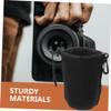 balacoo 3pcs Camera Lens Case Neoprene Lens Storage Bag Drawstring Closure Lightweight and Portable Pouch for view 3
