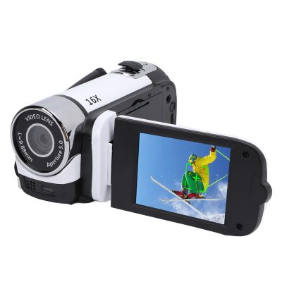 1080P 16MP Video Camera, with 16X Zoom Anti Shake, 2.4 Inch Flip Screen Camcorder, Built in Fill Light, for Vlogging Travel Events (LAISANIMgyo6xegb1t-13)